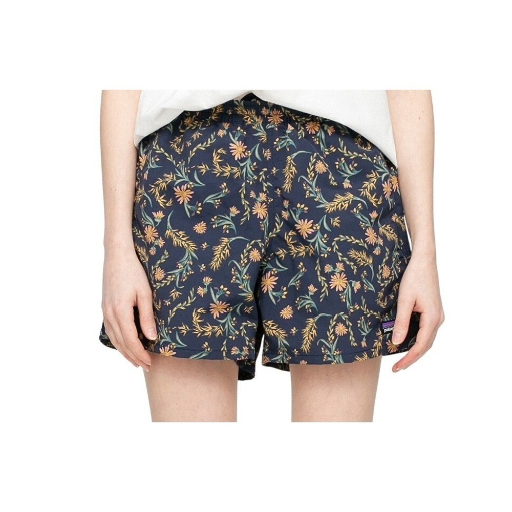 Patagonia Womens S Baggies Shorts in Seeded Multi New Navy